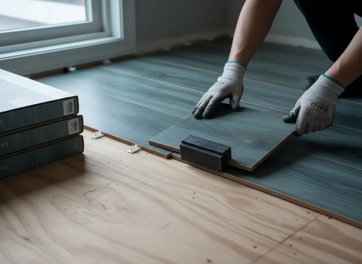 Luxury Vinyl Plank Installation company in Denison, KS